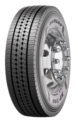 Gomme Nuove Dunlop 315/80 R22.5 156L SP346 M+S (8.00mm) pneumatici nuovi Estivo